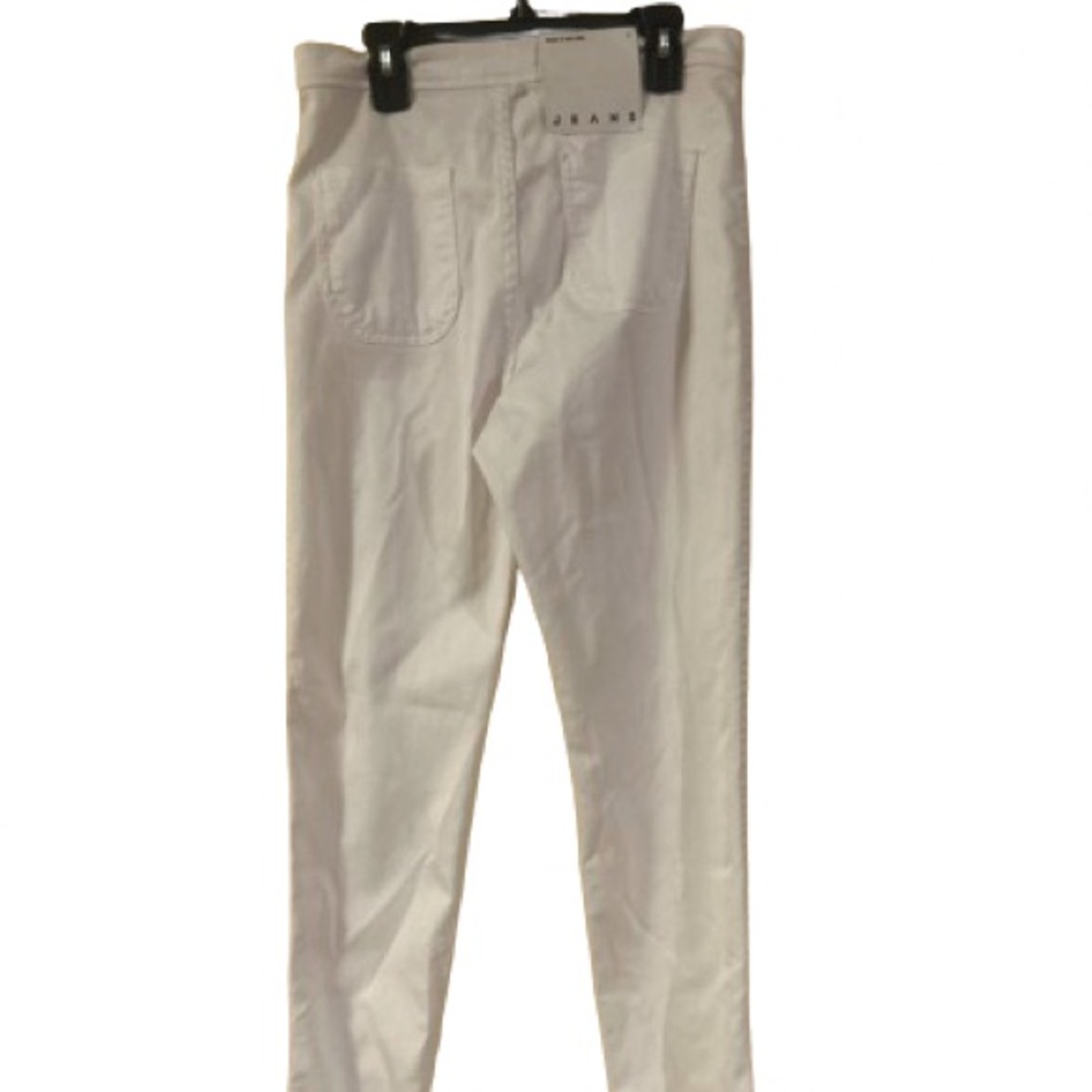 American Apparel white jeans size large only $10